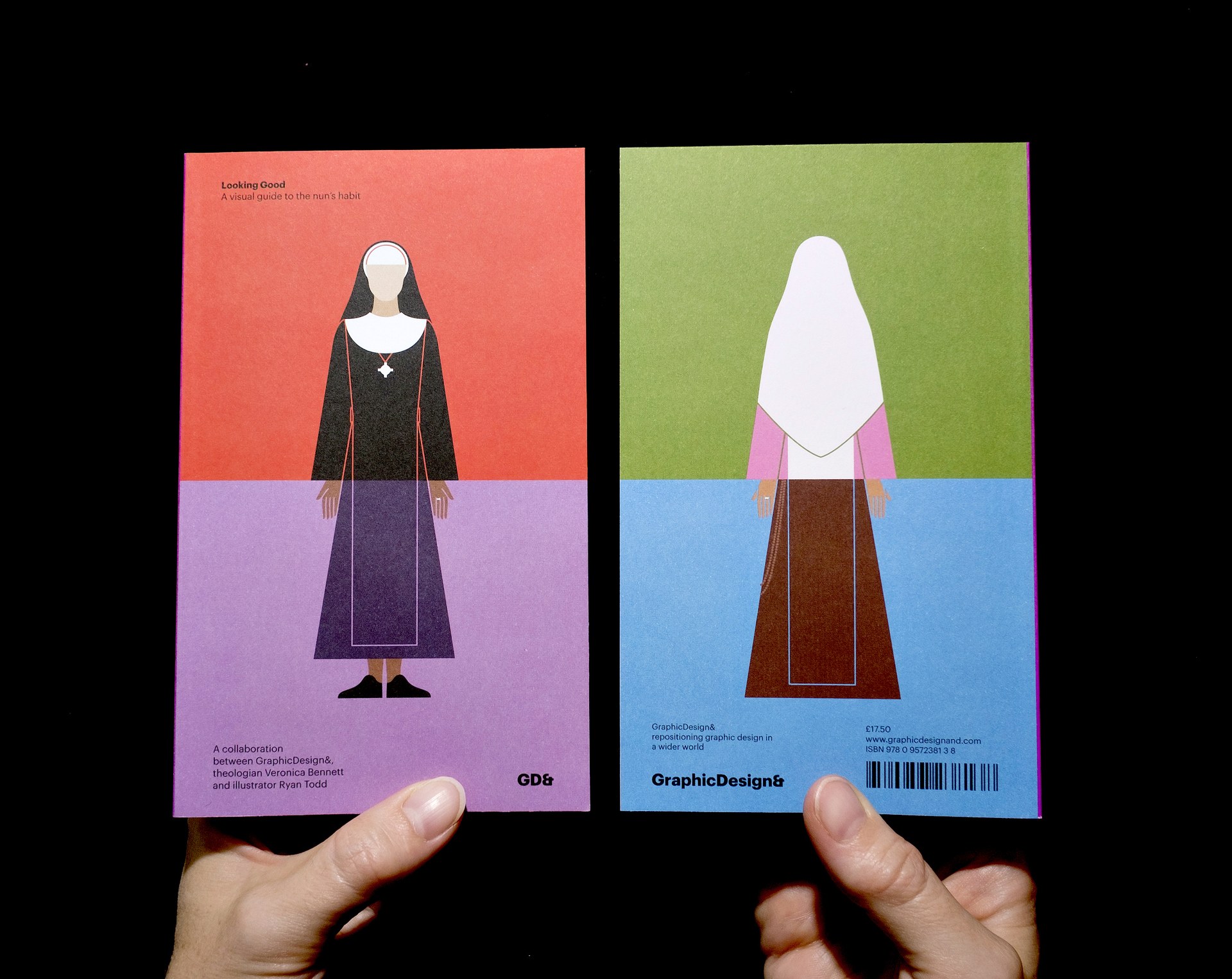 The book is a visual guide to the nun’s habit and tells the stories behind ...
